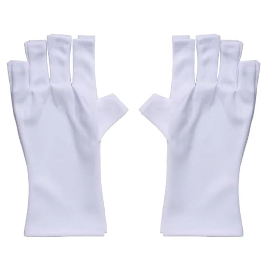 GUANTES DE PROTECCIÓN UV BLANCOS