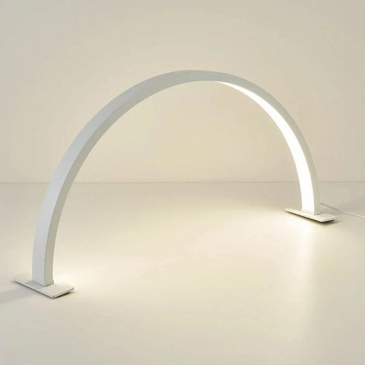LAMPE ARC DE CERCLE BLANC