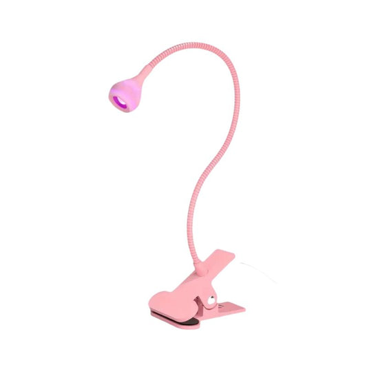 Lampe UV/LED à pince flexible 360° pour manucure – col de cygne