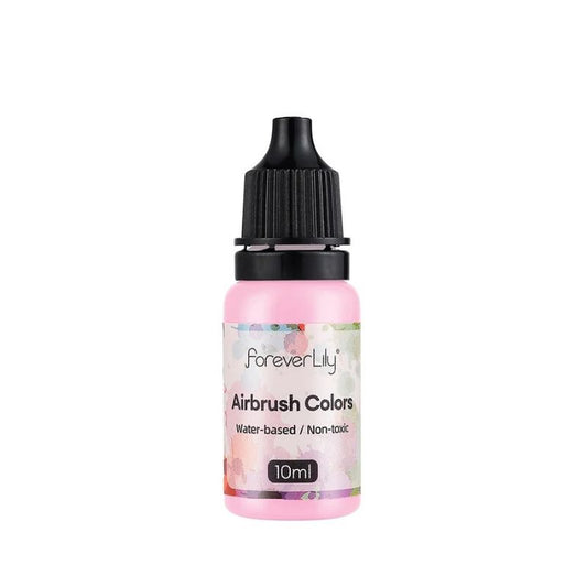 peinture pour aérographe rose pastel créer des dégradés nail art