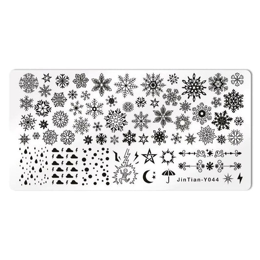 PLACA DE STAMPING NAVIDAD 3