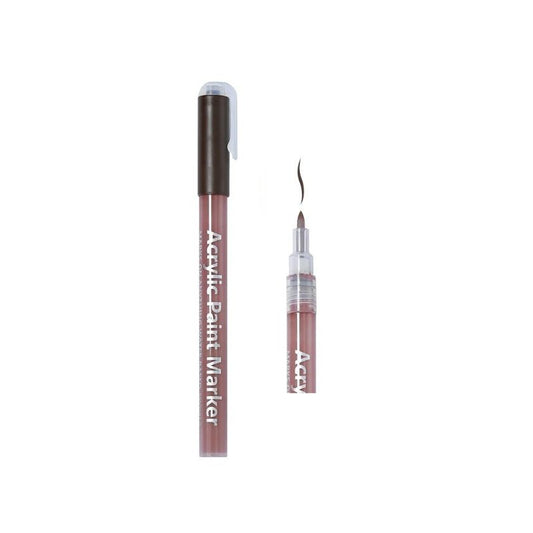 PLUMA GRAFFITI NAIL ART MARRÓN