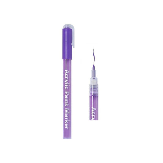 GRAFFITI PEN NAIL ART PÚRPURA