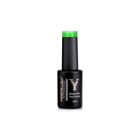 NEON FLUORESCENT GREEN GEL POLISH