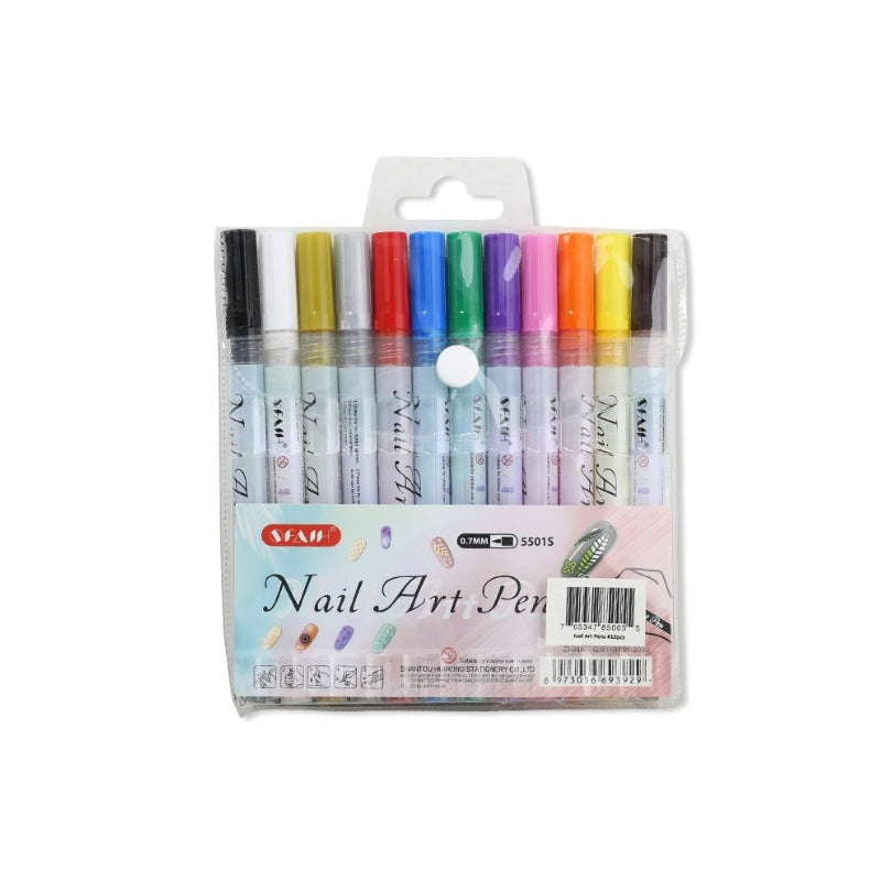 16 GRAFFITI NAIL ART PENS SET