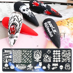 STAMPING PLATE 3 - HALLOWEEN DESIGNS