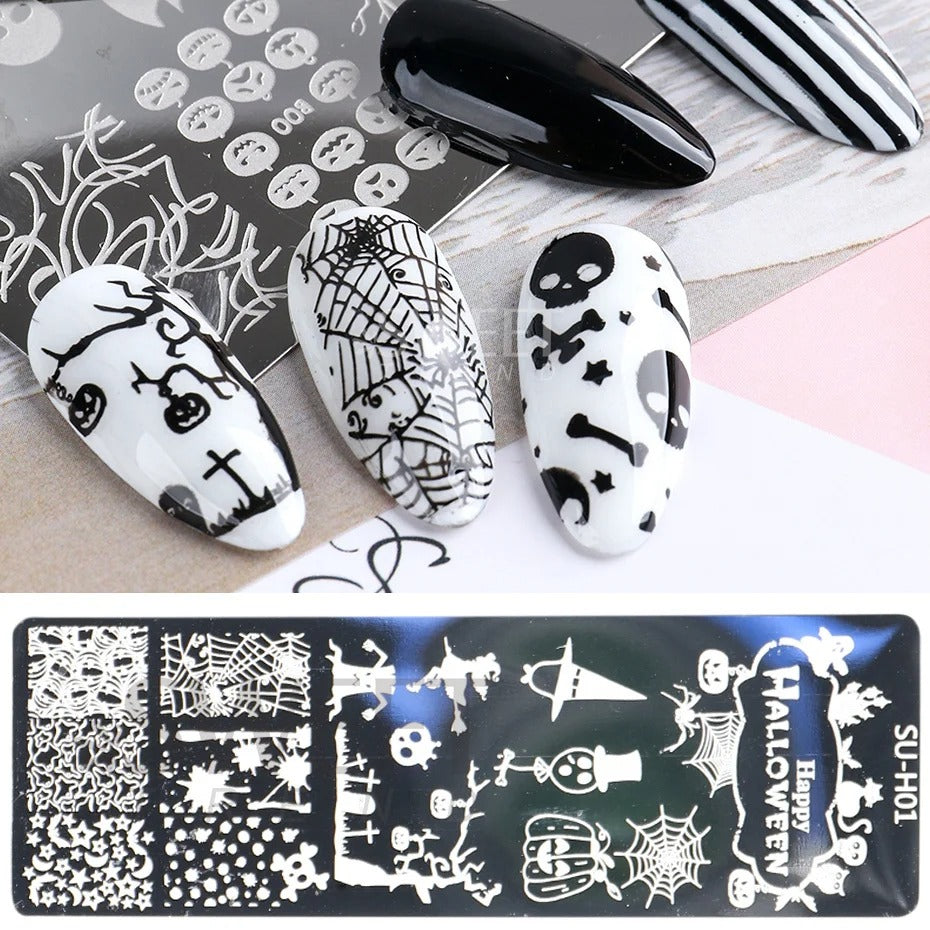 HALLOWEEN STAMPING PLATE