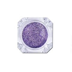 poudre pailletée violette pour le nail art afin d'ajouter une touche de paillettes à vos manucures