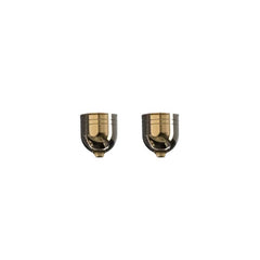 Réservoir de 7ml en acier inox pour l'aérographe portable de couleur or