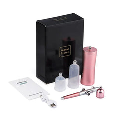 Smart Aérographe portable pour ongles de couleur rose