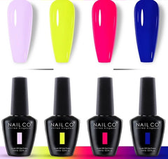 VIBRANT NEON GEL POLISH SET