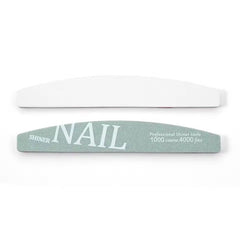 BUFFER ONGLES DOUBLE FACES DEMI-LUNE - 1000/4000