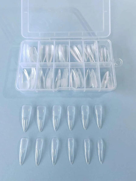 capsules americaine long stiletto - coffret 120 capsules