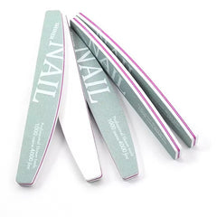 BUFFER ONGLES DOUBLE FACES DEMI-LUNE - 1000/4000