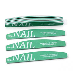 LIMES À ONGLES DOUBLE FACES DEMI-LUNE - 150/180