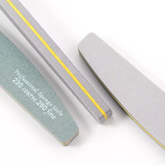 LIMES À ONGLES DOUBLE FACES DEMI-LUNE - 220/280