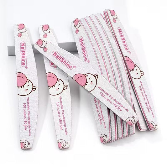 LIMES MANUCURE LAPIN DOUBLE FACES DEMI-LUNE - 100/180
