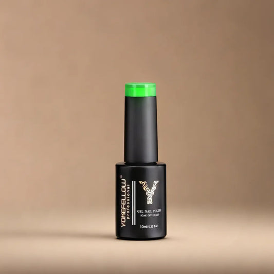 NEON FLUORESCENT GREEN GEL POLISH