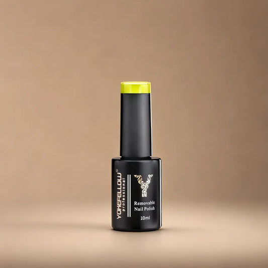 NEON FLUORESCENT YELLOW GEL POLISH